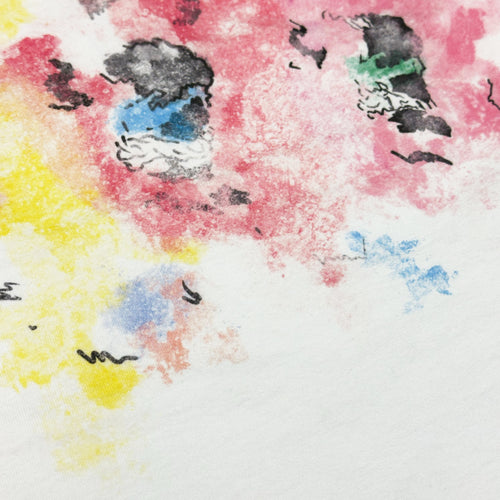 3 Monsters Long Sleeve (White)