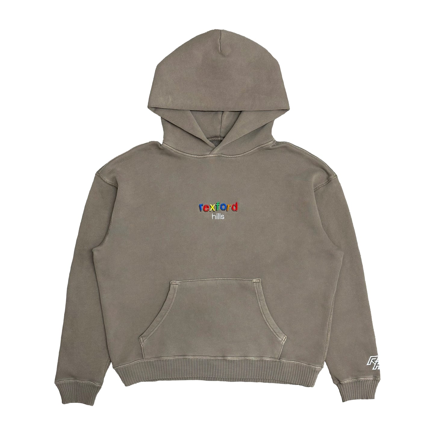 Alphabet Hoodie (Vintage Brown)
