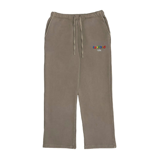 Alphabet Sweats (Vintage Brown)