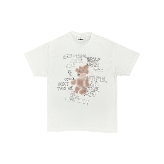 Brown Bear T-Shirt (White)