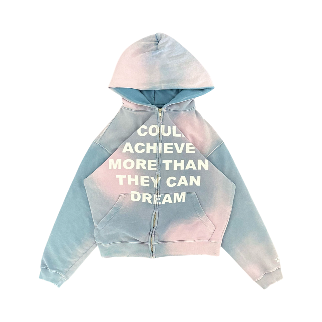 ICAMTTCD Zip-Up Jacket (Cotton Candy)