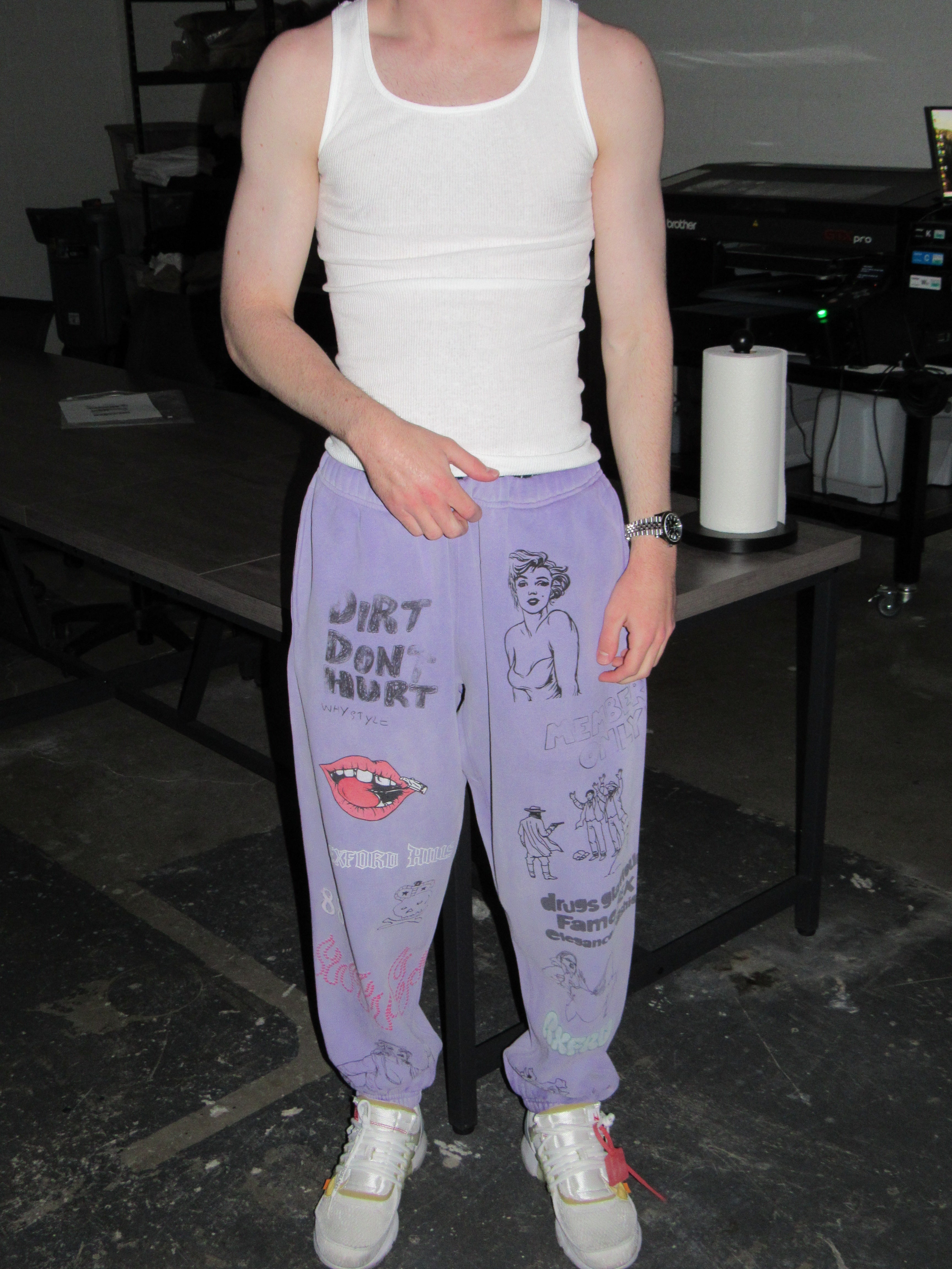 Vice Club Scrunch Sweats
