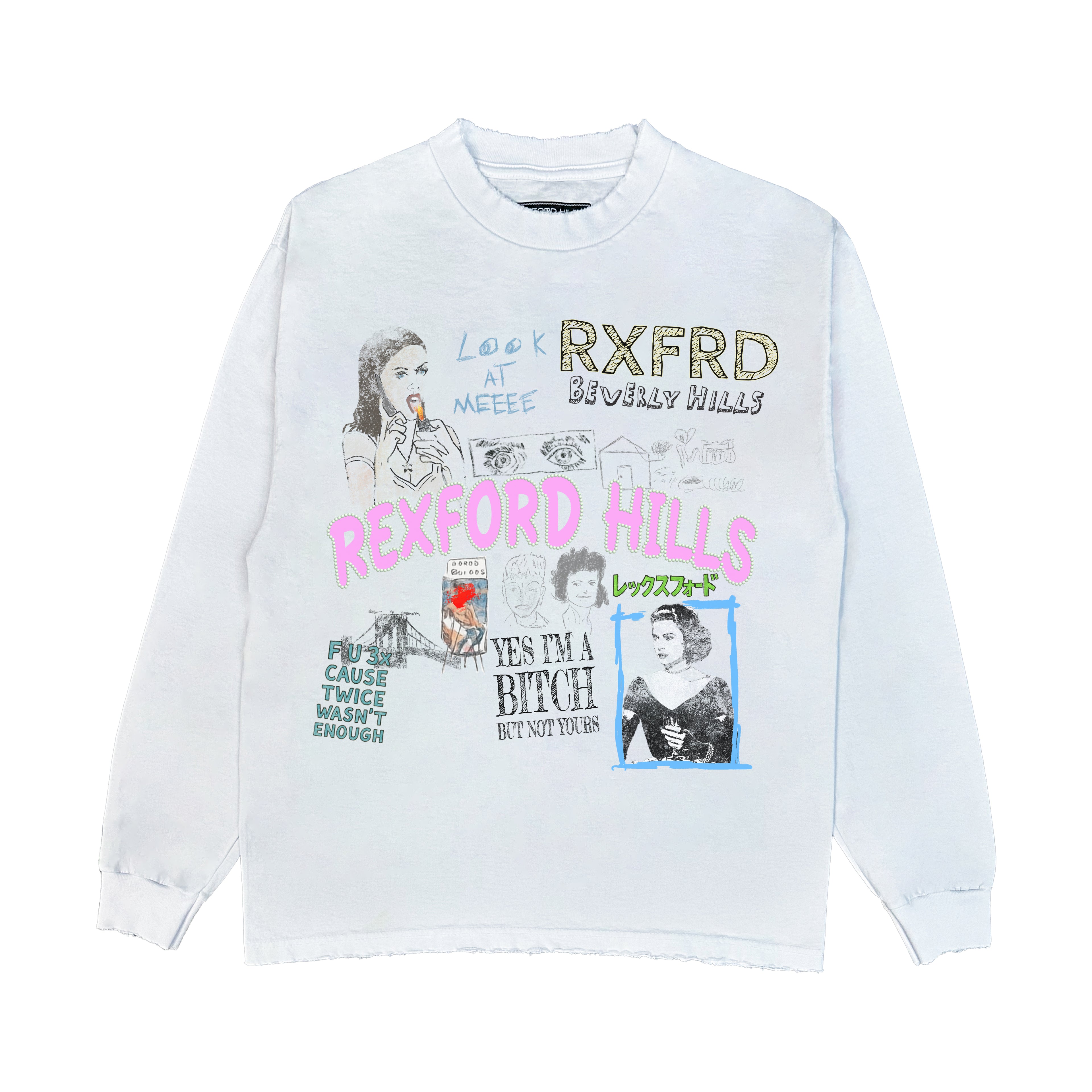 Narcissist Long Sleeve (White)