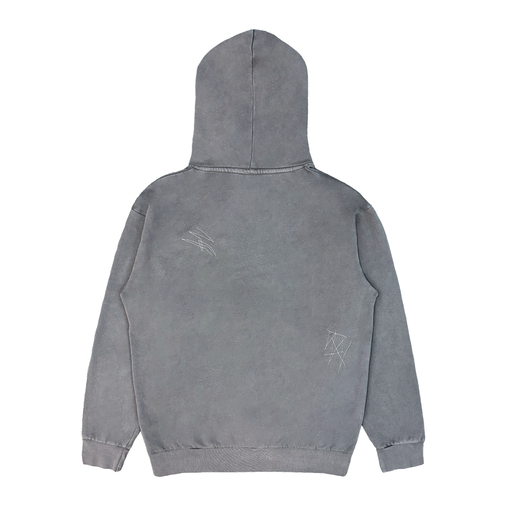 Pink Duck Hoodie (Charcoal)