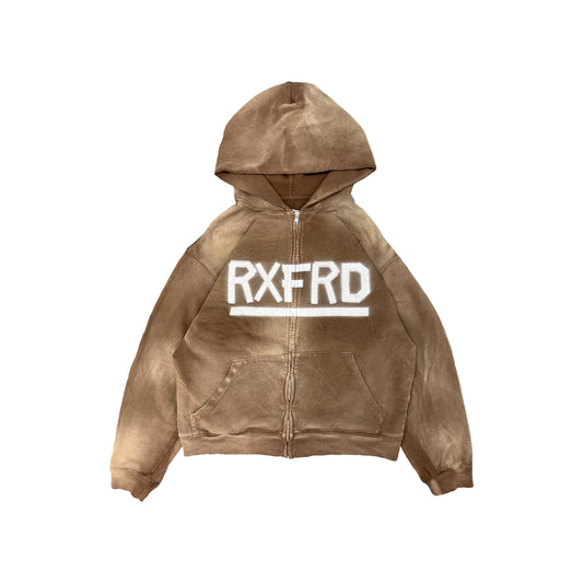 RXFRD Zip-Up (Faded Brown)