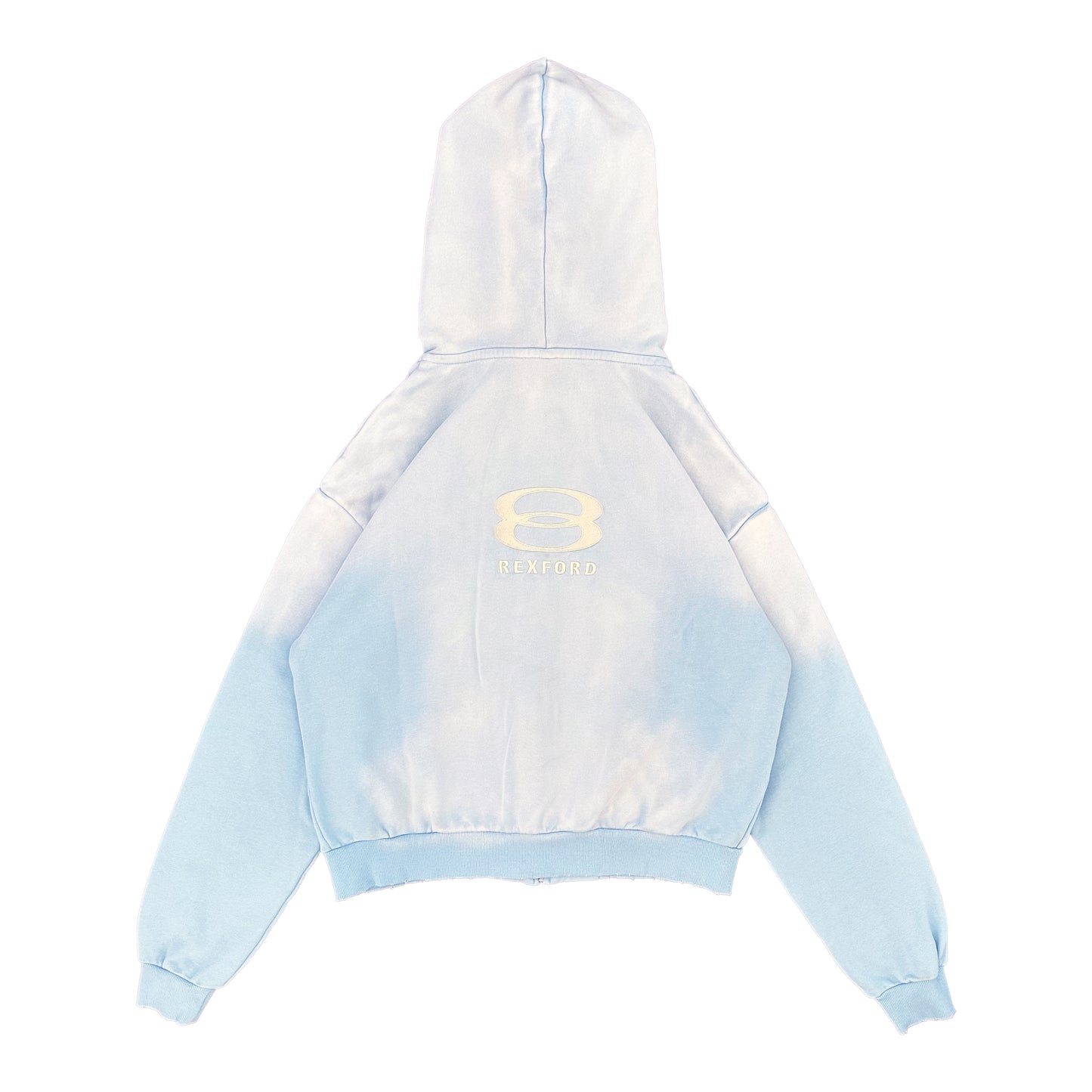 Unity Sports Logo Zip-Up (Washed Light Blue)