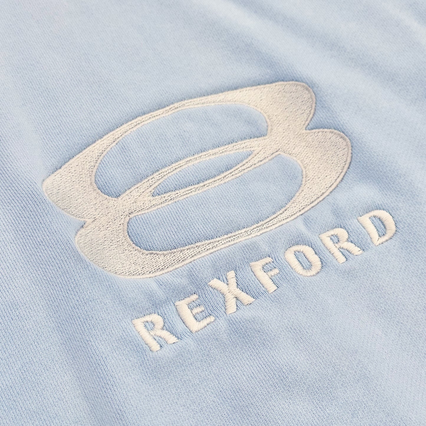 Unity Sports Logo Zip-Up (Washed Light Blue)