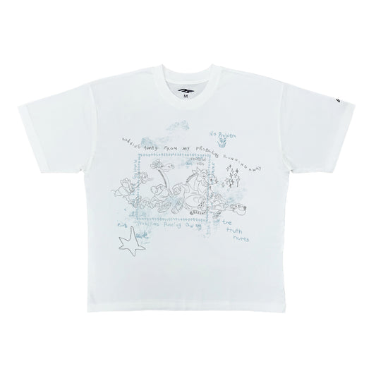 Run Away Tee (Vintage White)