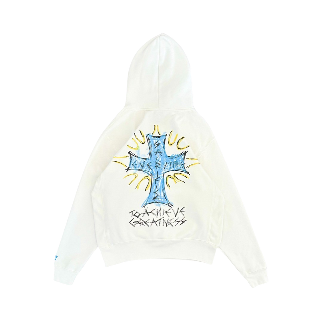 Cross Hoodie (White)