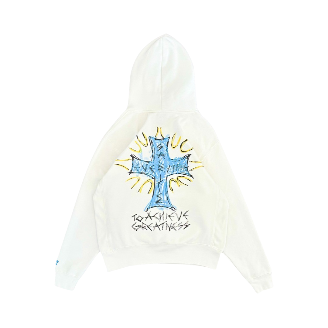 Cross Hoodie (White)