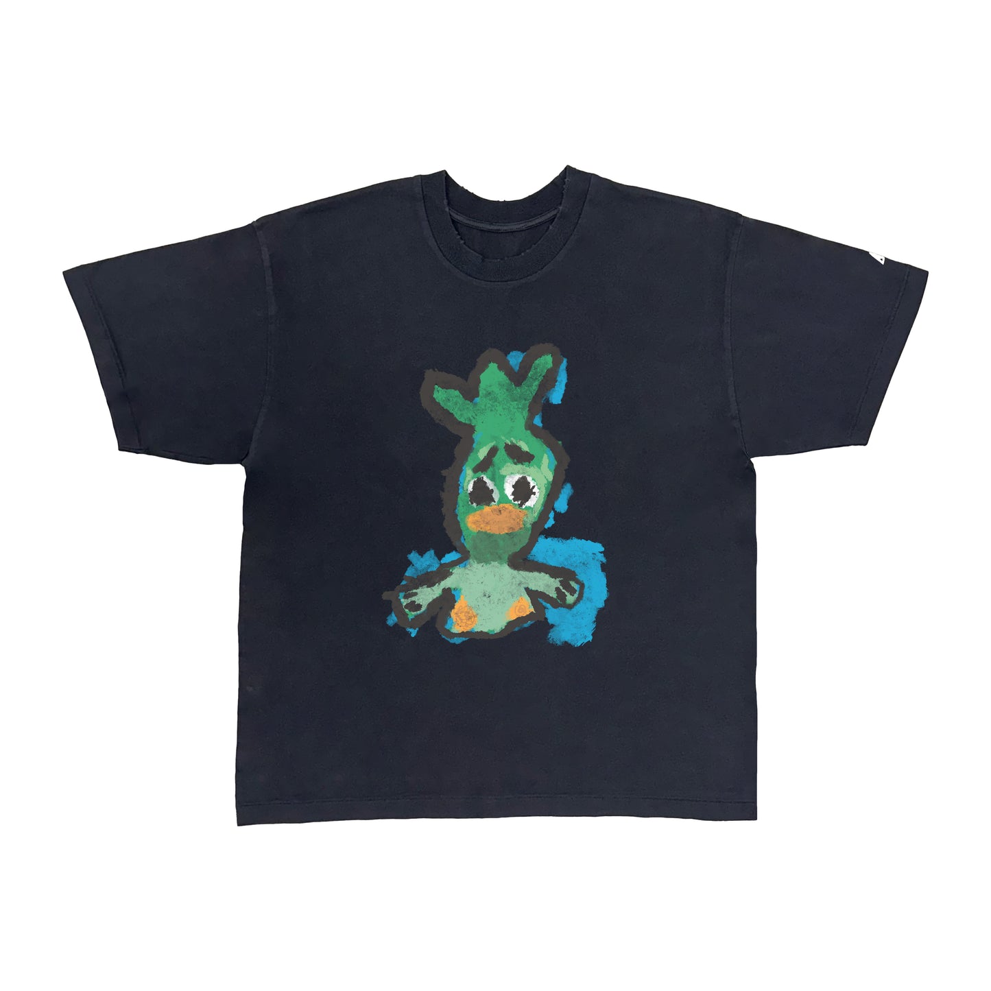 Splashy Duck Tee (Vintage Black)