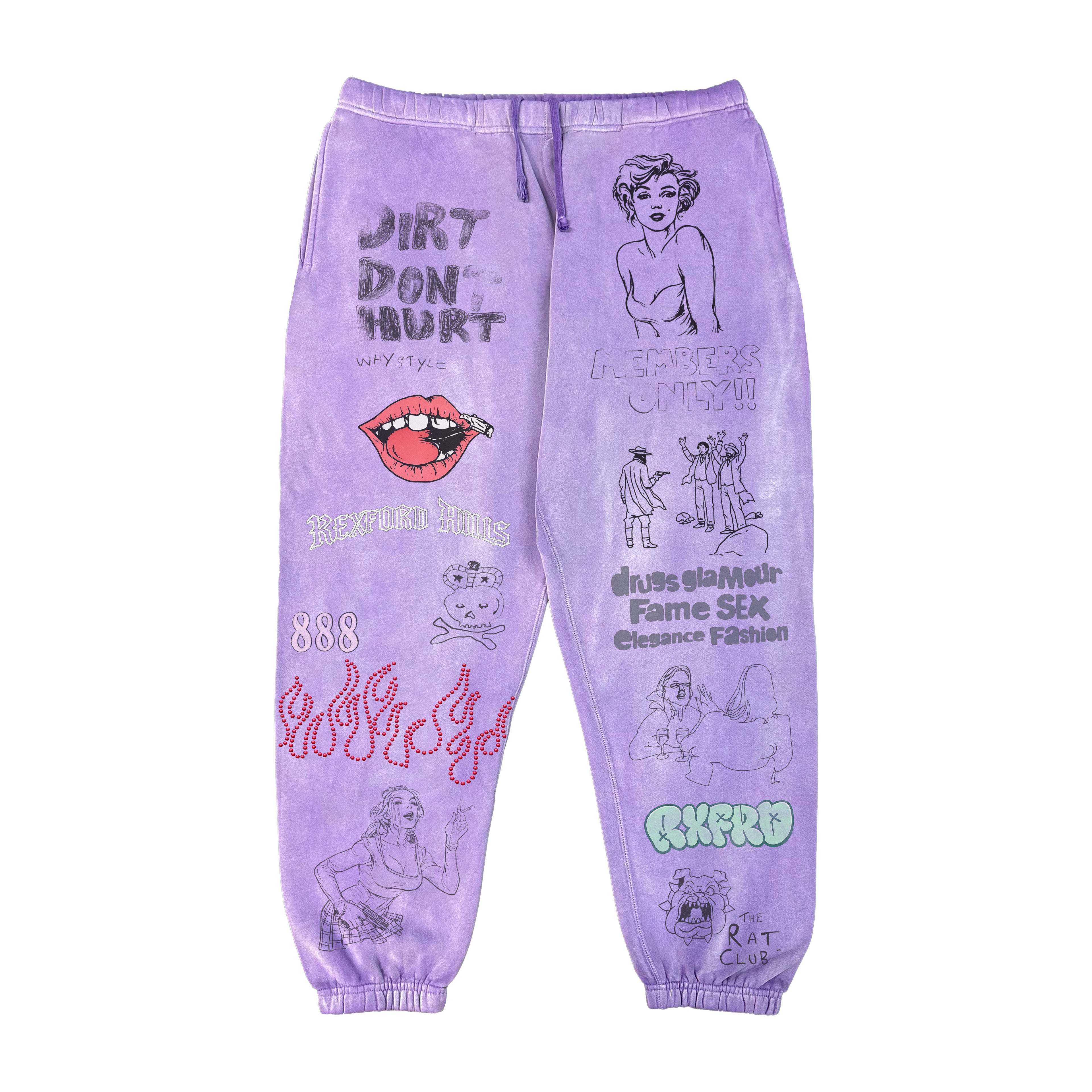 Vice Club Scrunch Sweats