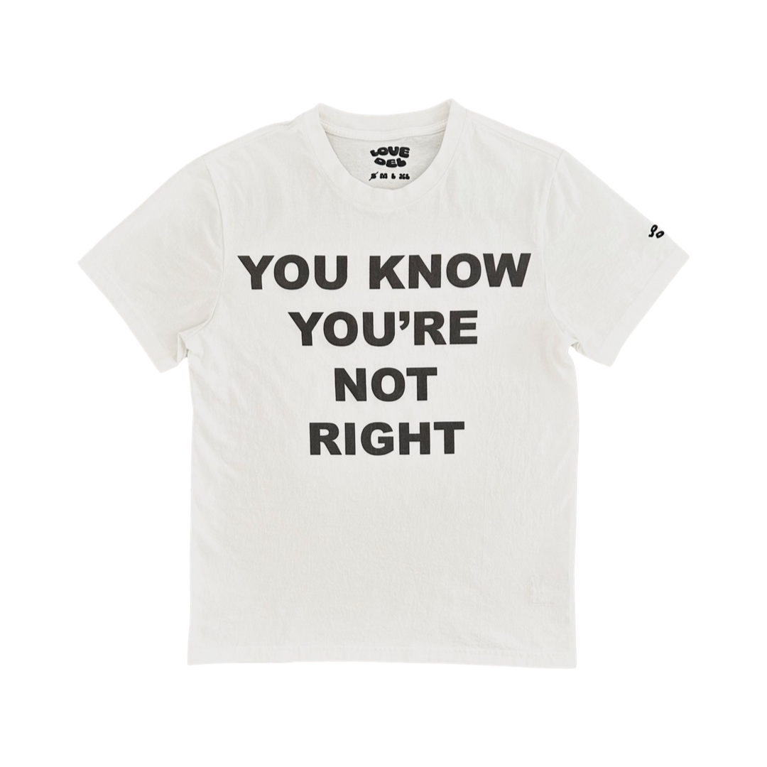 YKYNR T-Shirt (White)